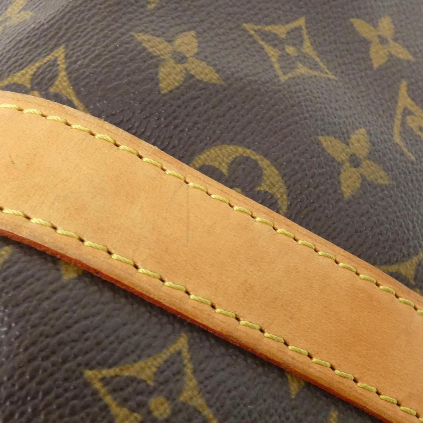 Louis Vuitton Keepall 50, Brown, Canvas, travel