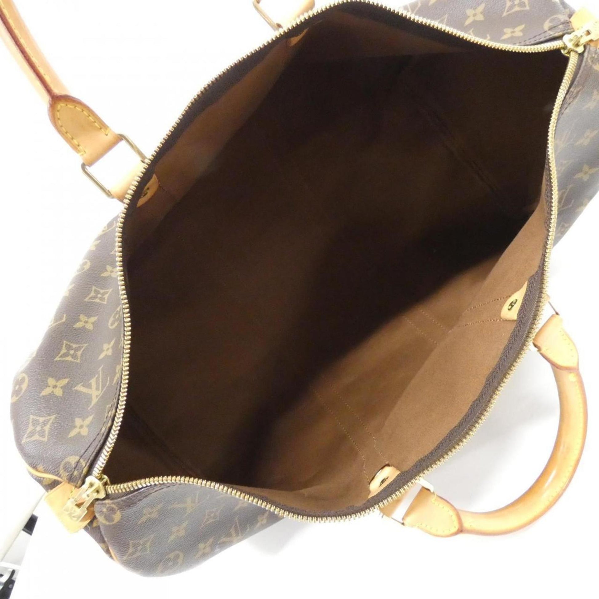 Louis Vuitton Keepall 50, Brown, Canvas, travel