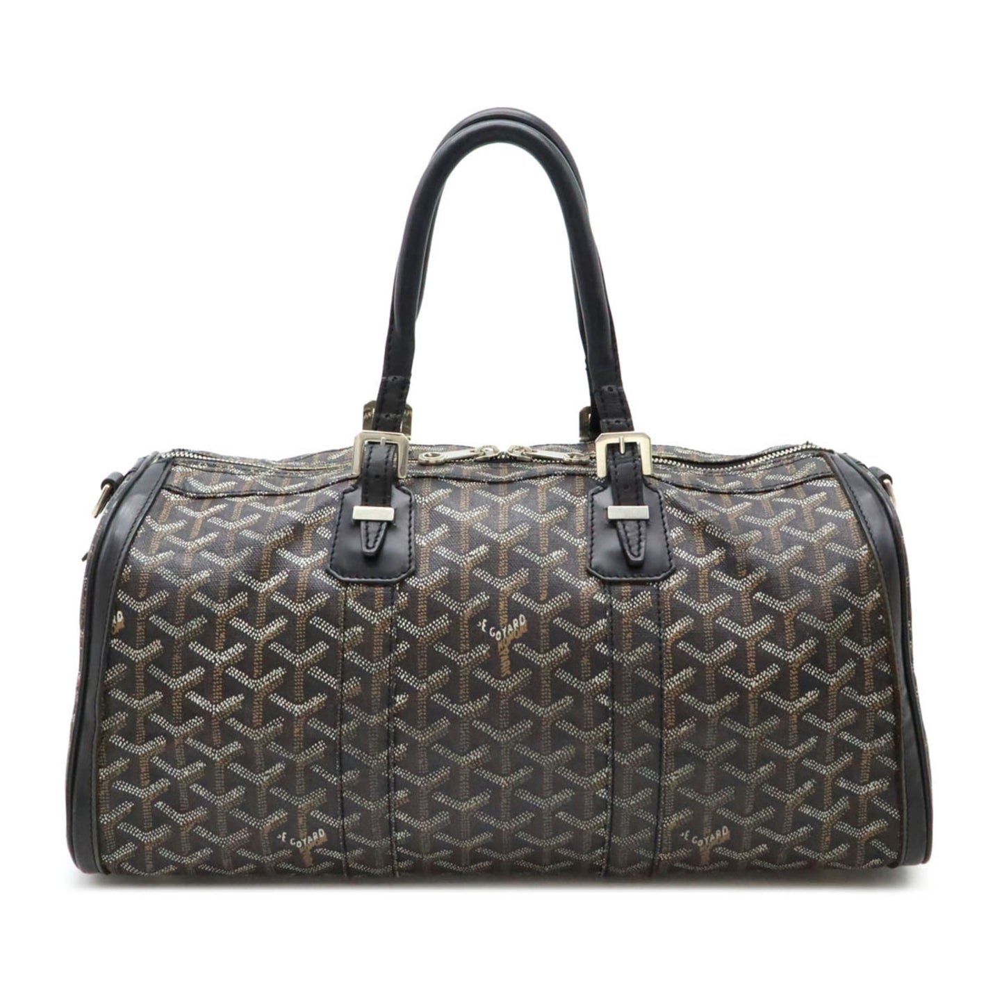 Goyard Croisière, Brown, Canvas, travel