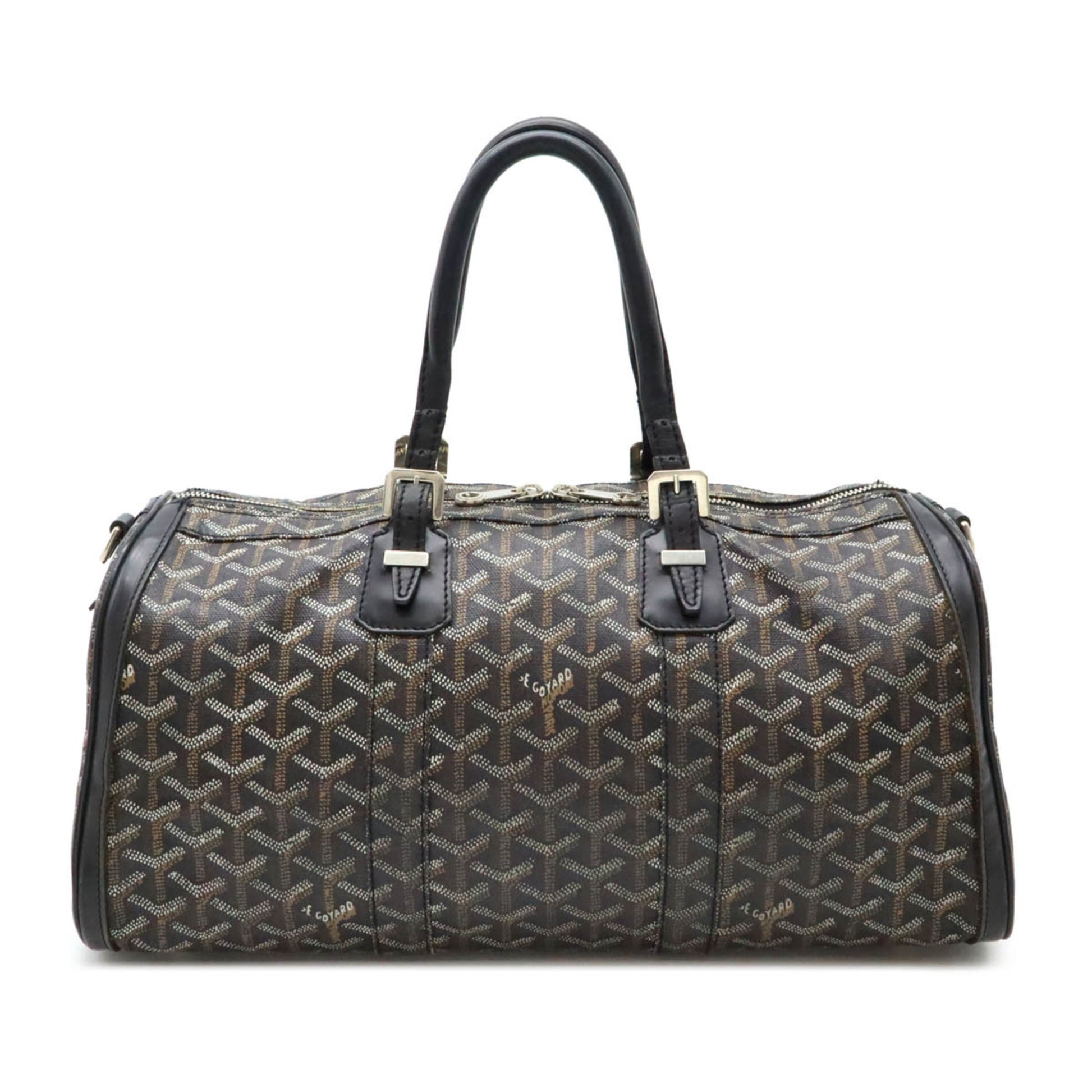 Goyard Croisière, Brown, Canvas, travel