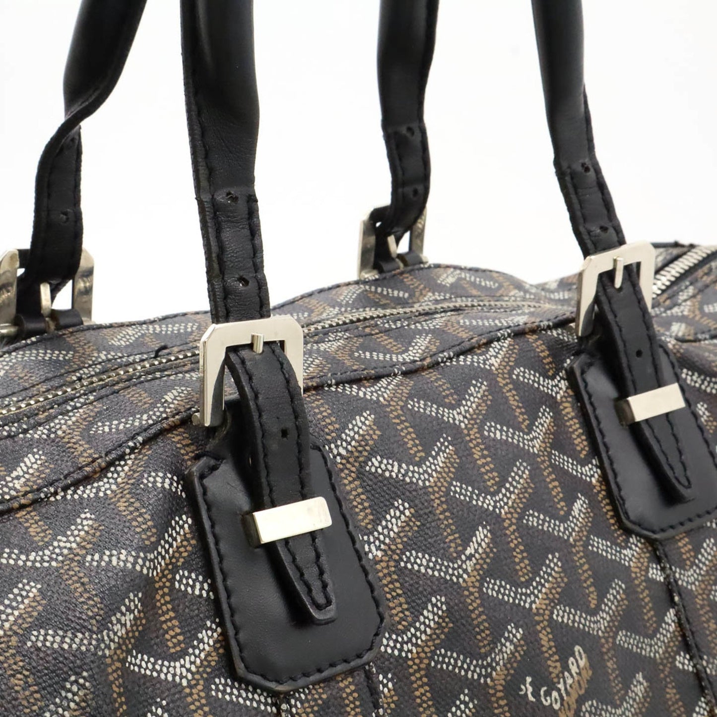 Goyard Croisière, Brown, Canvas, travel