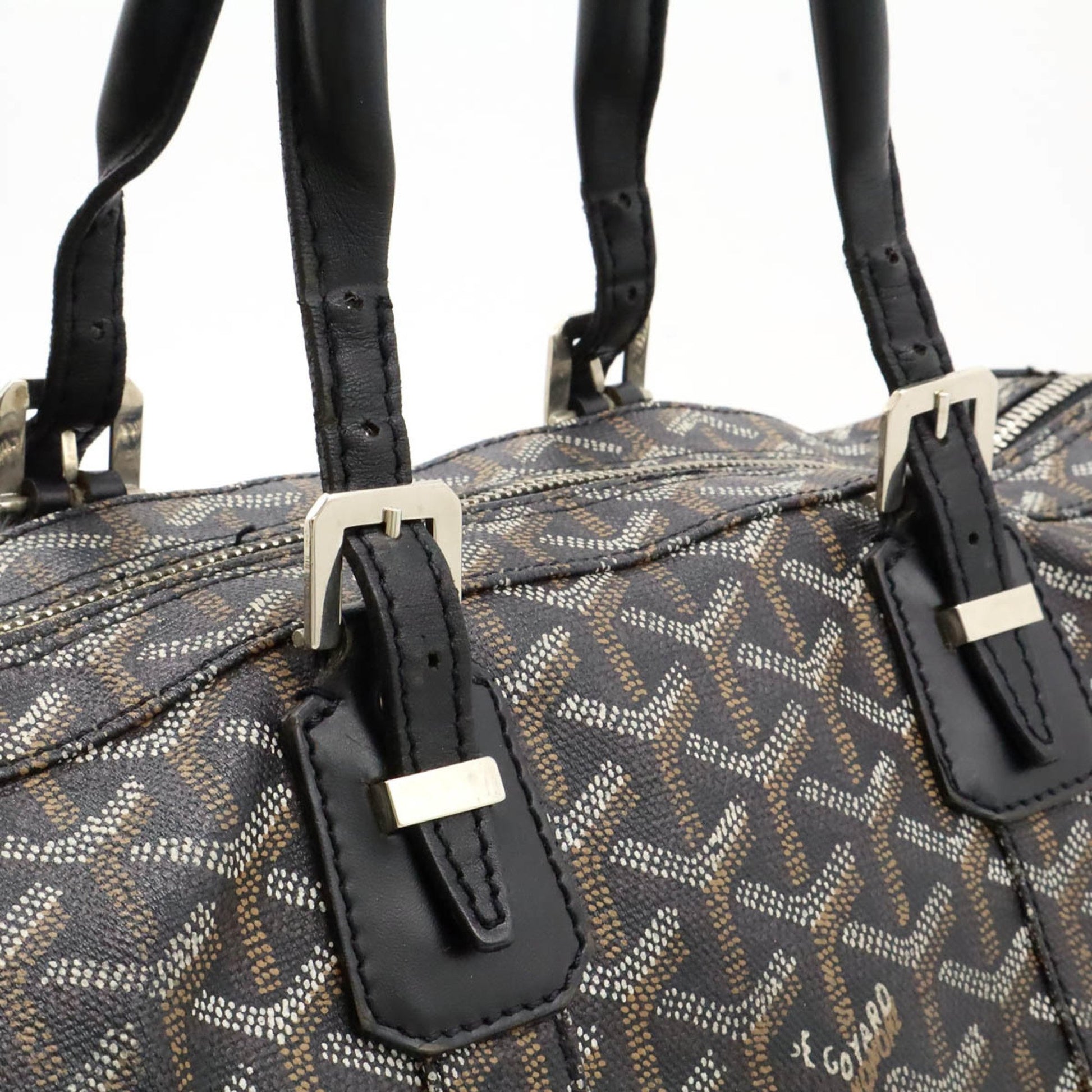 Goyard Croisière, Brown, Canvas, travel