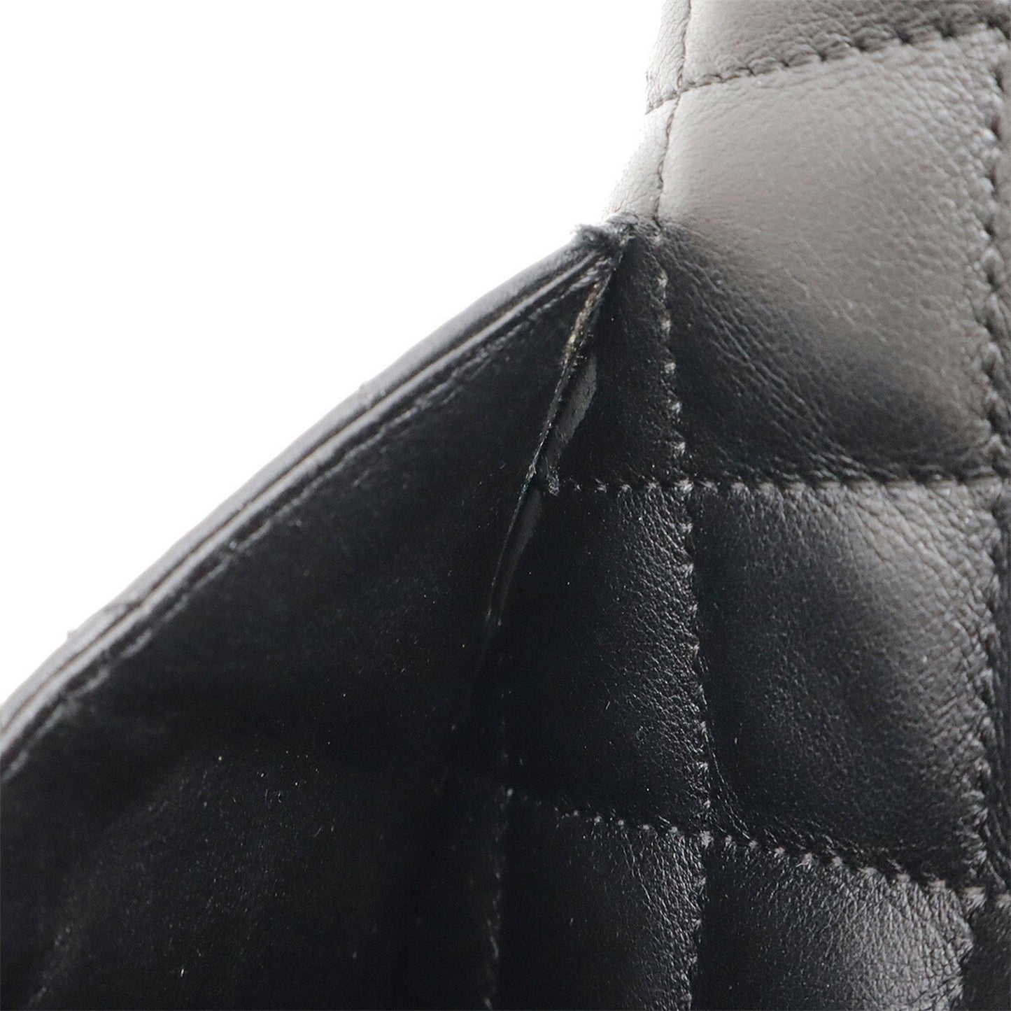 Chanel Cambon line, Black, Leather, shoulder