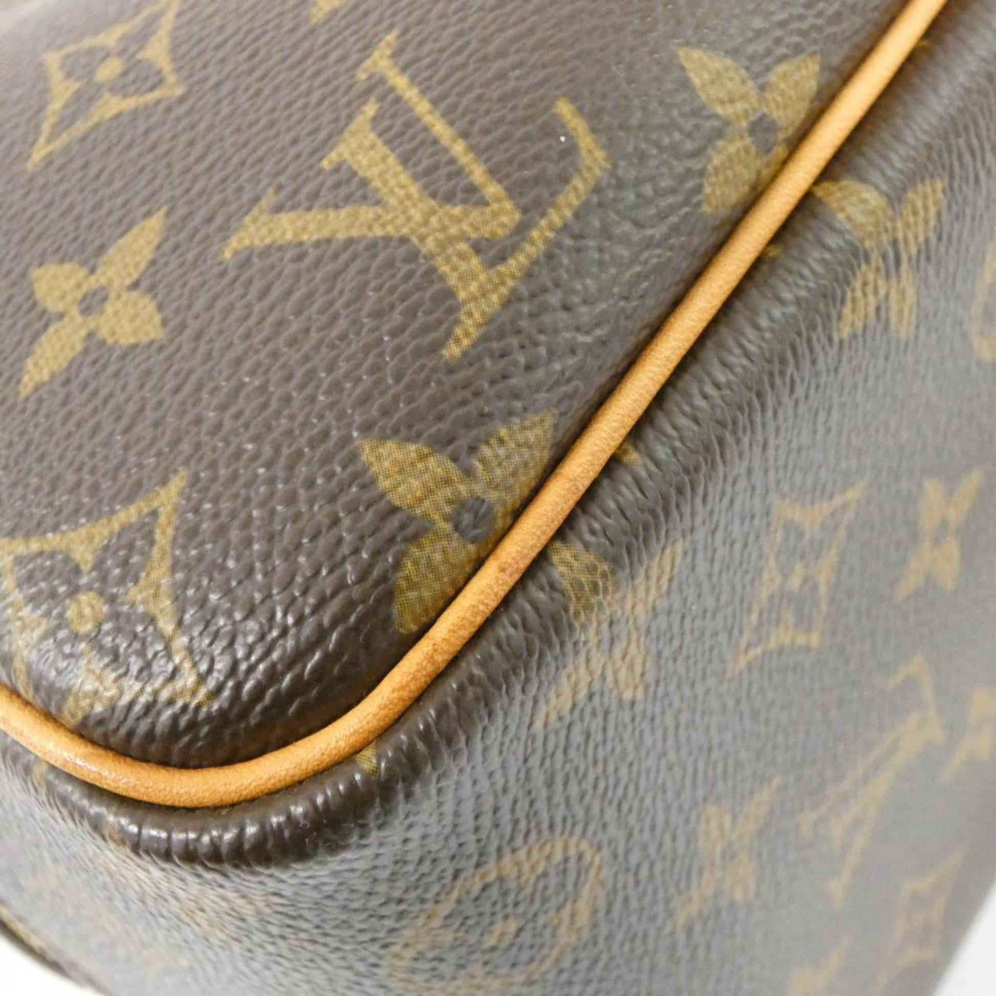 Louis Vuitton Deauville, Brown, Canvas, handbag