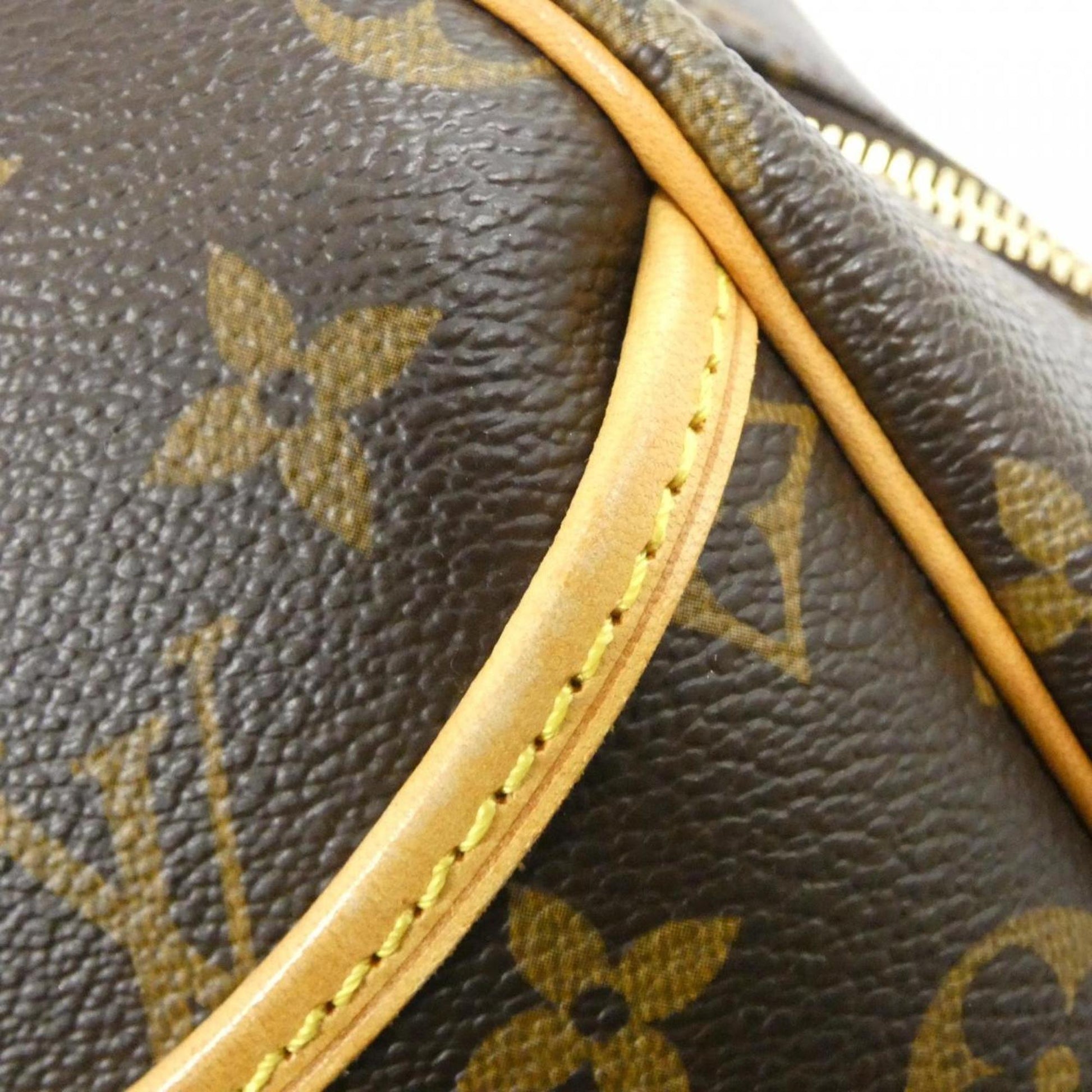 Louis Vuitton Deauville, Brown, Canvas, handbag