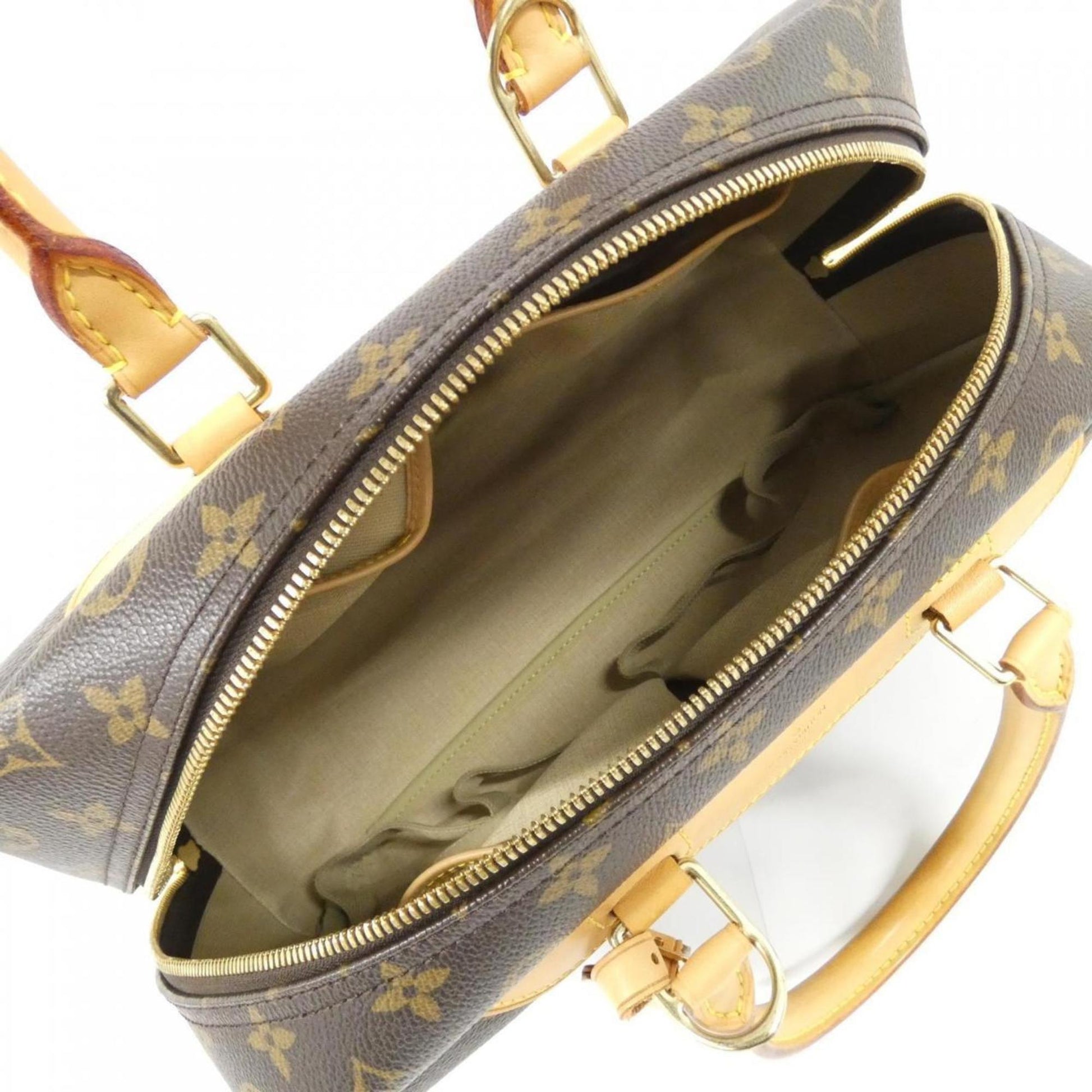 Louis Vuitton Deauville, Brown, Canvas, handbag
