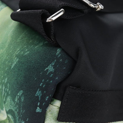 Valentino Garavani x Roger Dean Dragon Printed Nylon, Green, Nylon, Backpack