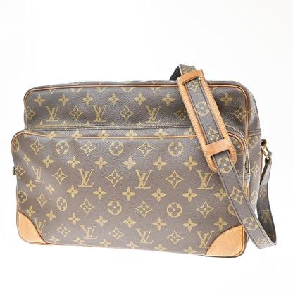 Louis Vuitton Nil Shoulder Bag Monogram Canvas, Brown, Canvas, Shoulder Bag