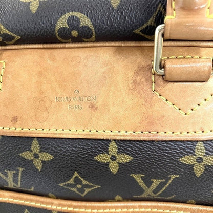 Louis Vuitton Deauville, Brown, Canvas, tote