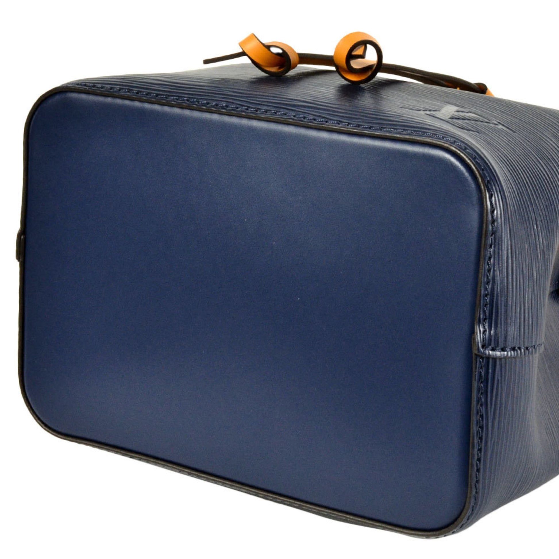 Louis Vuitton Néonoé Bb, Navy, Leather, handbag