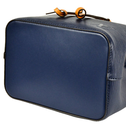 Louis Vuitton Néonoé Bb, Navy, Leather, handbag