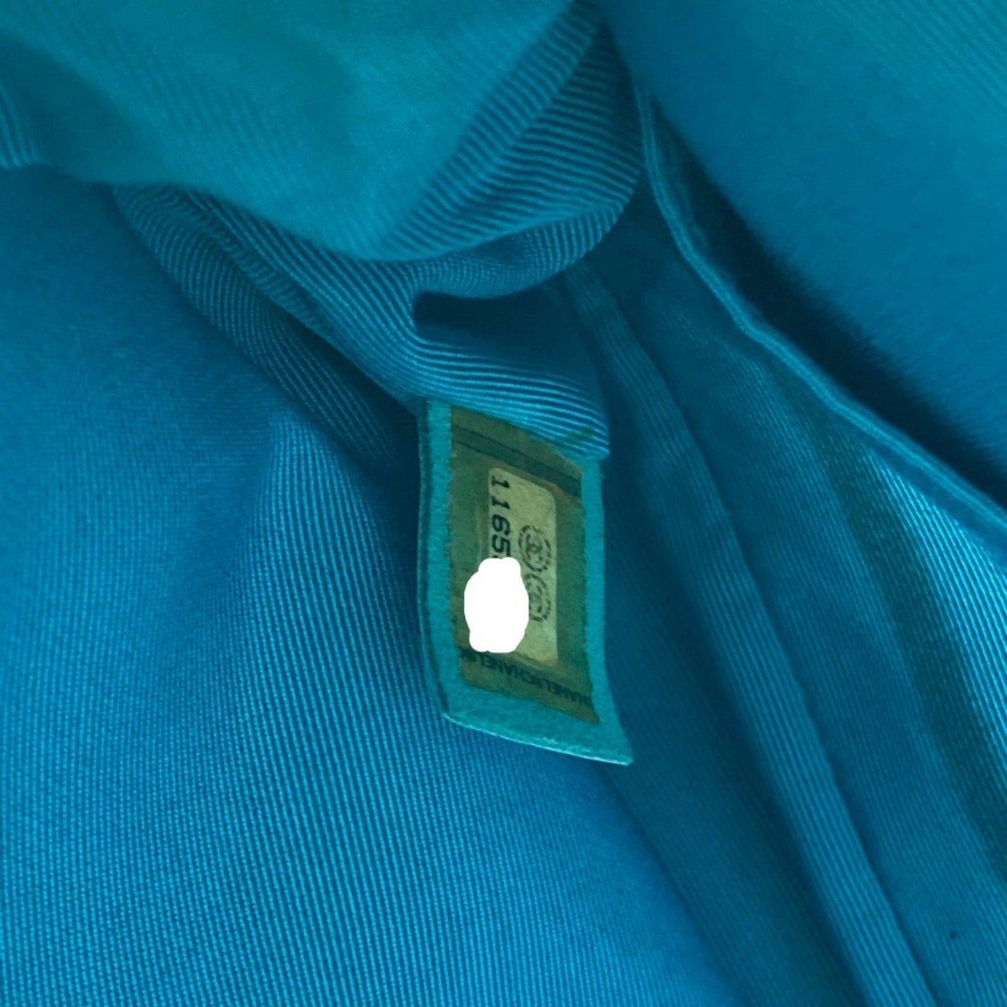 "Chanel 2,55", Blue, Synthetic, shoulder