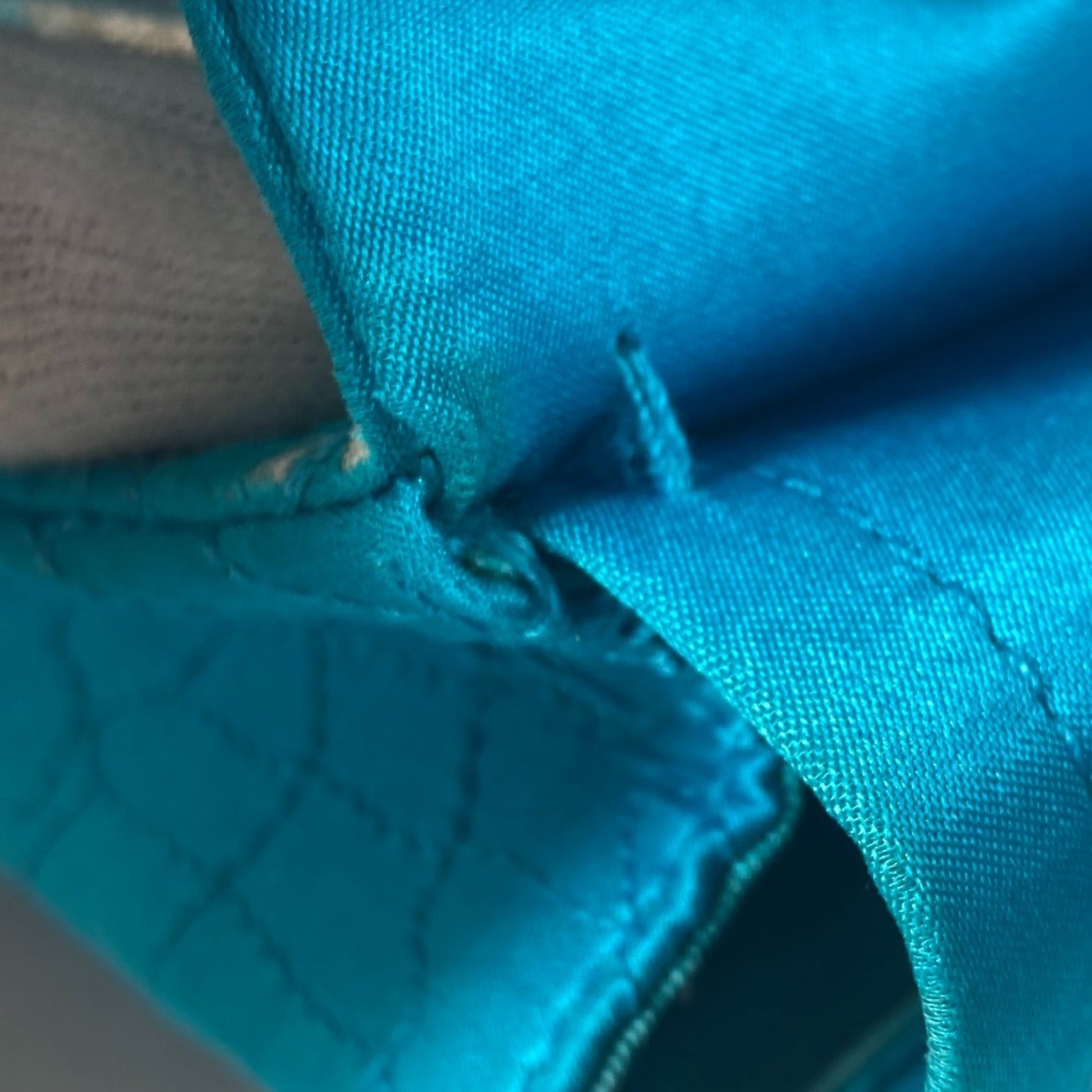 "Chanel 2,55", Blue, Synthetic, shoulder