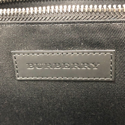 Burberry Logo, Grey, Canvas, backpack