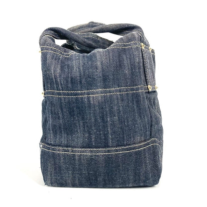 Chanel Petite Shopping Tote, Blue, Denim - Jeans, handbag