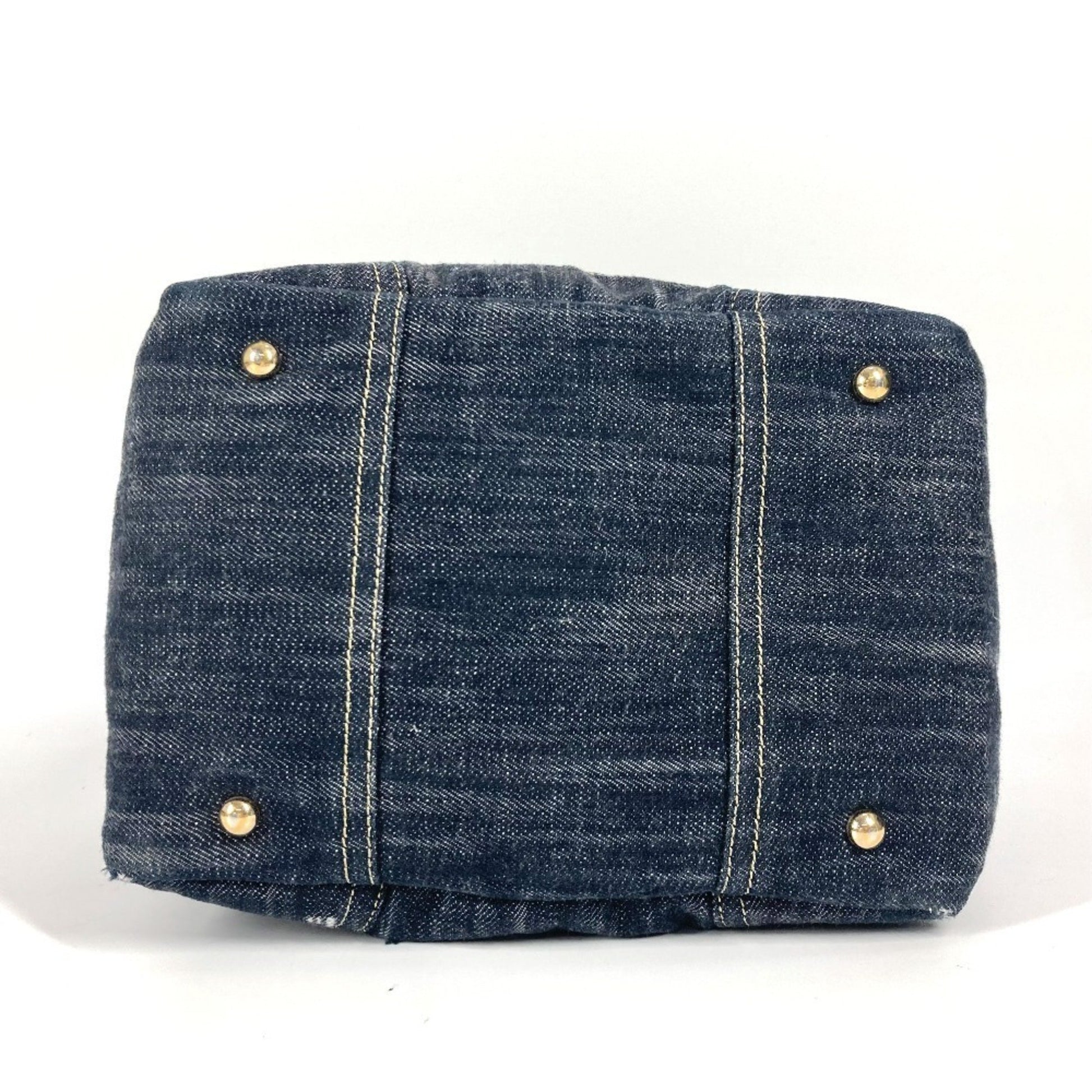 Chanel Petite Shopping Tote, Blue, Denim - Jeans, handbag