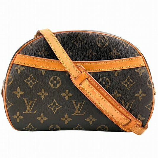 Louis Vuitton Blois, Brown, Canvas, shoulder
