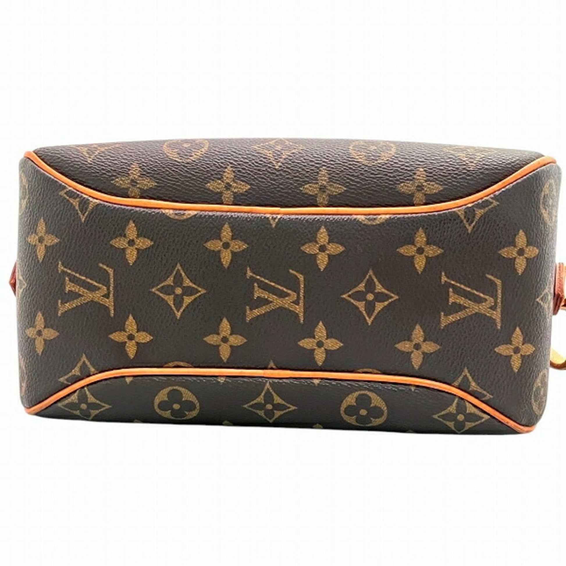 Louis Vuitton Blois, Brown, Canvas, shoulder