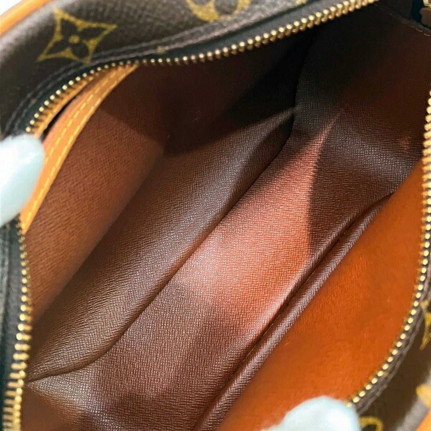Louis Vuitton Blois, Brown, Canvas, shoulder