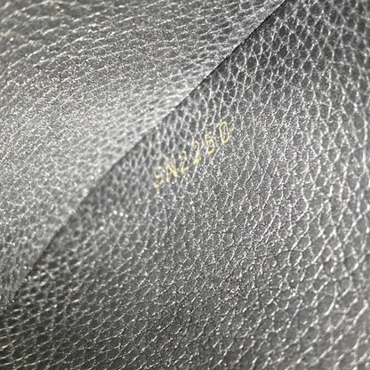 Louis Vuitton Trio, Black, Leather, clutch