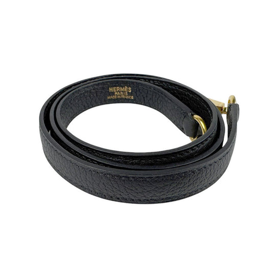 Hermès, Black, Leather, bag