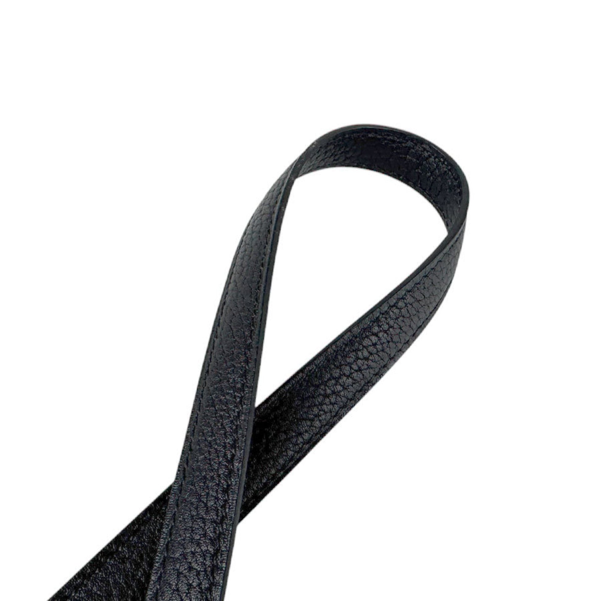 Hermès, Black, Leather, bag