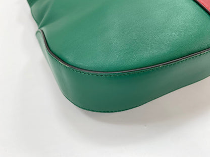 Gucci Dionysus Hobo Leather, Green, Leather, Shoulder Bag