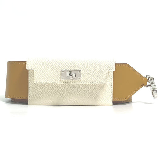 Hermès Kelly Clutch, Beige, Leather, wallet