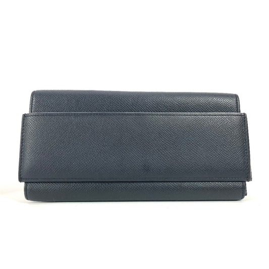 Hermès Passant, Black, Leather, wallet