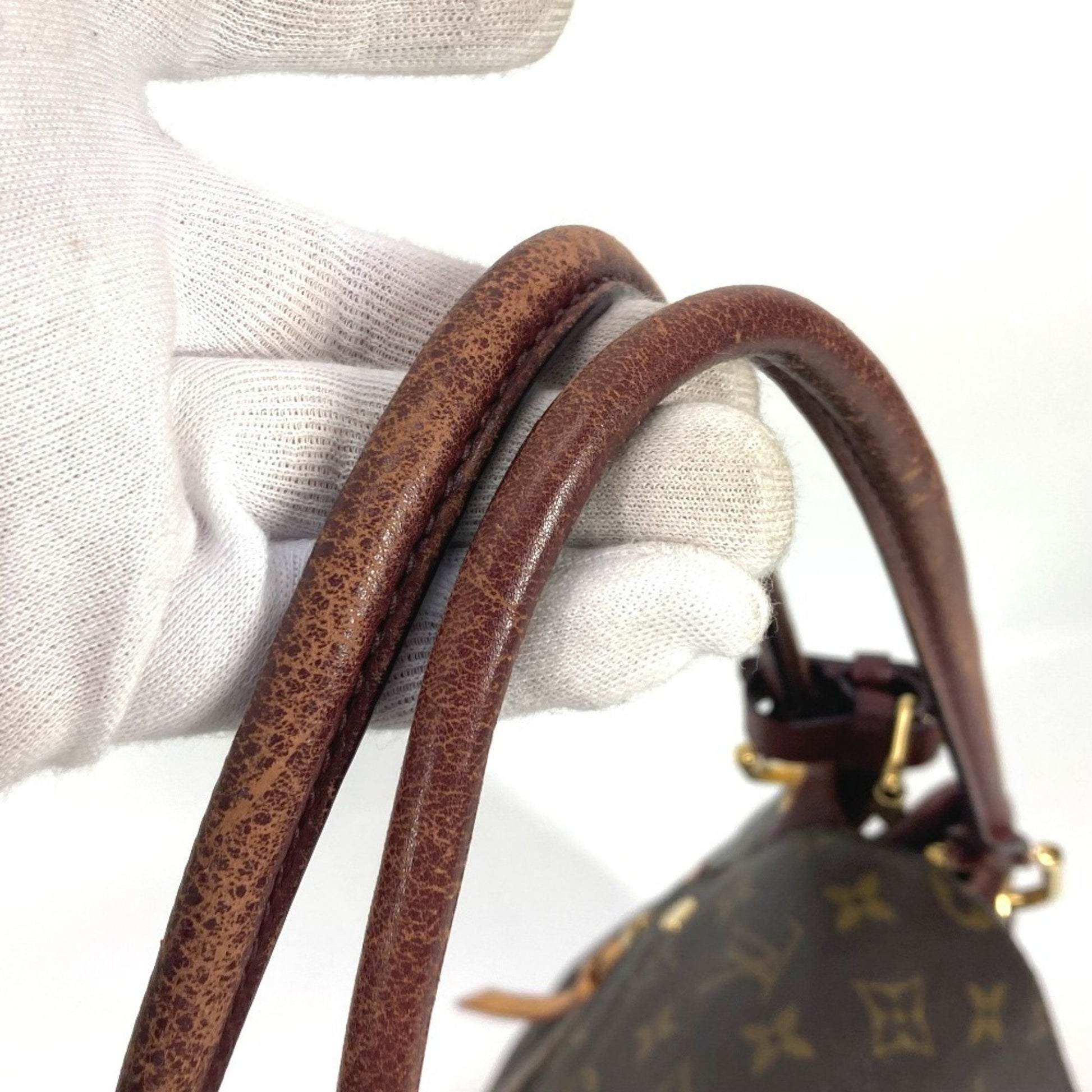 Louis Vuitton Olympe, Brown, Canvas, shoulder