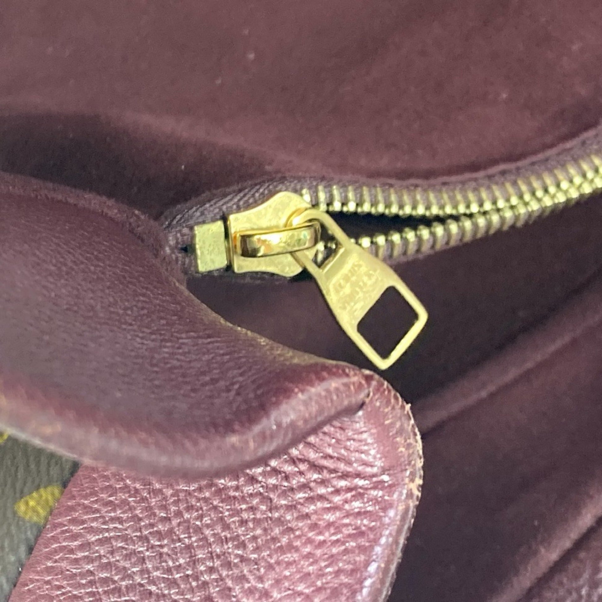 Louis Vuitton Olympe, Brown, Canvas, shoulder