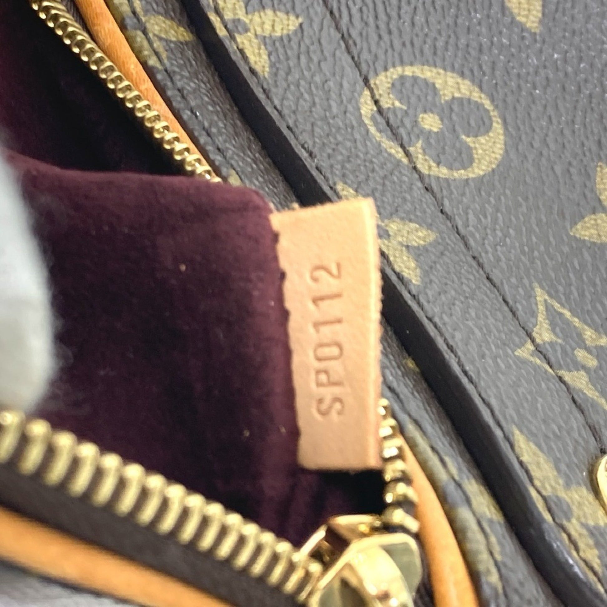 Louis Vuitton Olympe, Brown, Canvas, shoulder