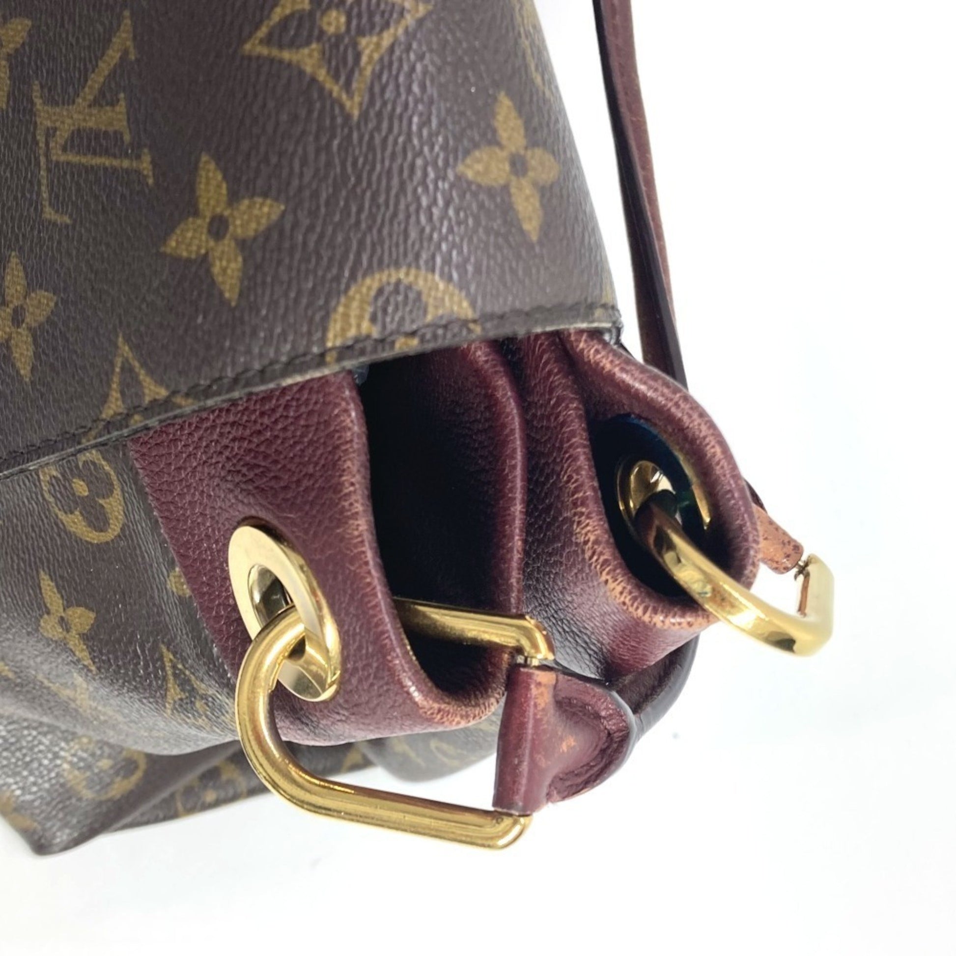 Louis Vuitton Olympe, Brown, Canvas, shoulder