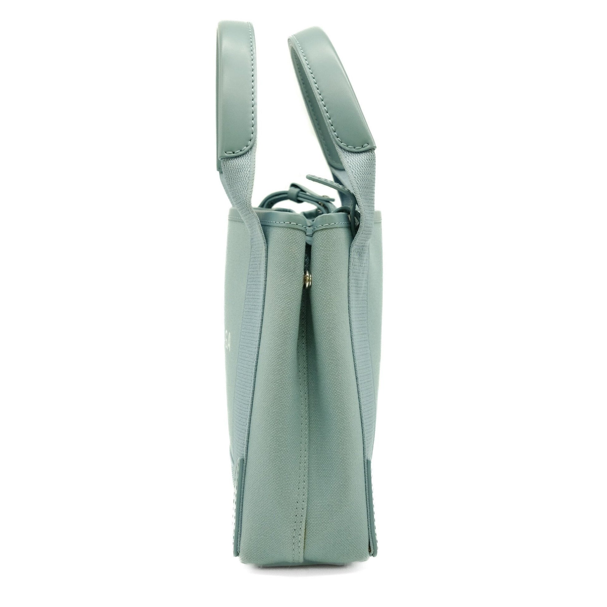 Balenciaga Navy Cabas, Blue, Canvas, handbag