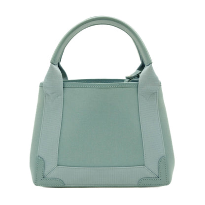 Balenciaga Navy Cabas, Blue, Canvas, handbag