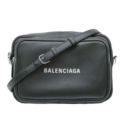 Balenciaga Everyday, Black, Leather, shoulder