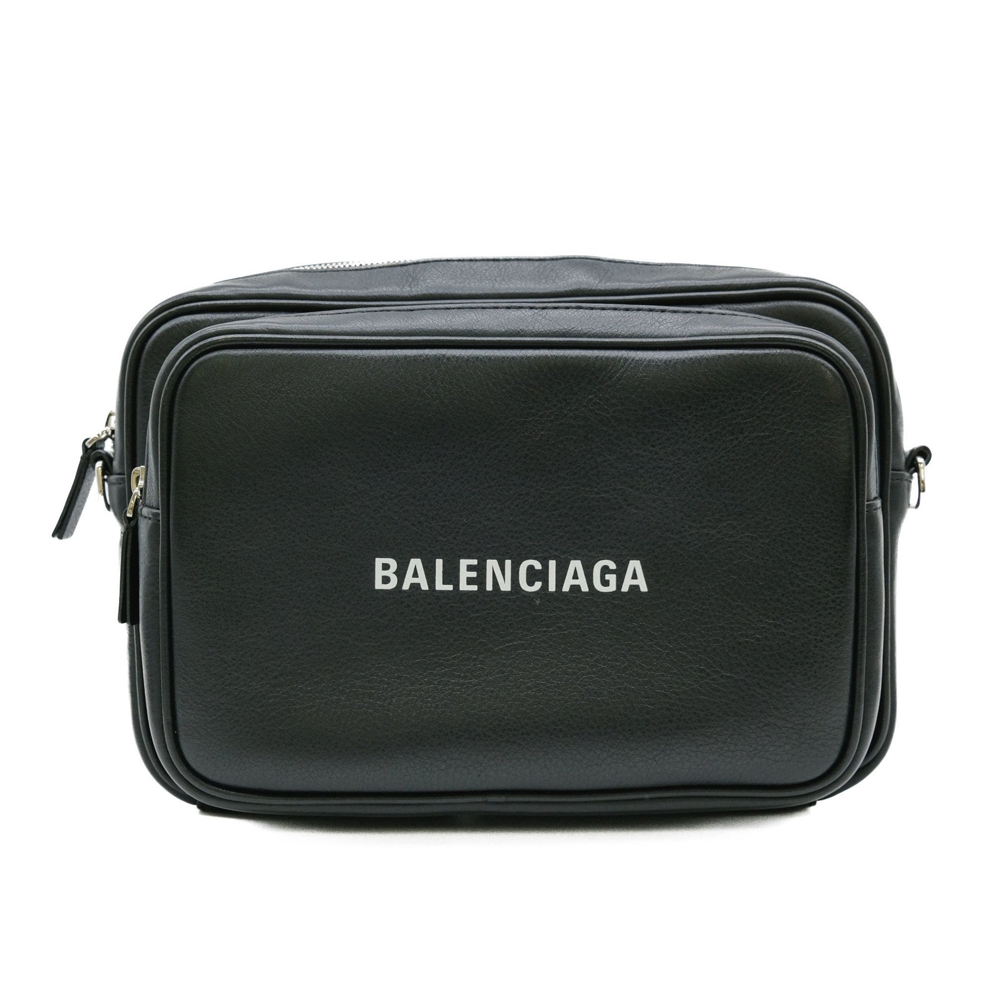 Balenciaga Everyday, Black, Leather, shoulder