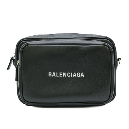 Balenciaga Everyday, Black, Leather, shoulder