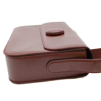 Cartier Must de Cartier, Burgundy, Leather, shoulder
