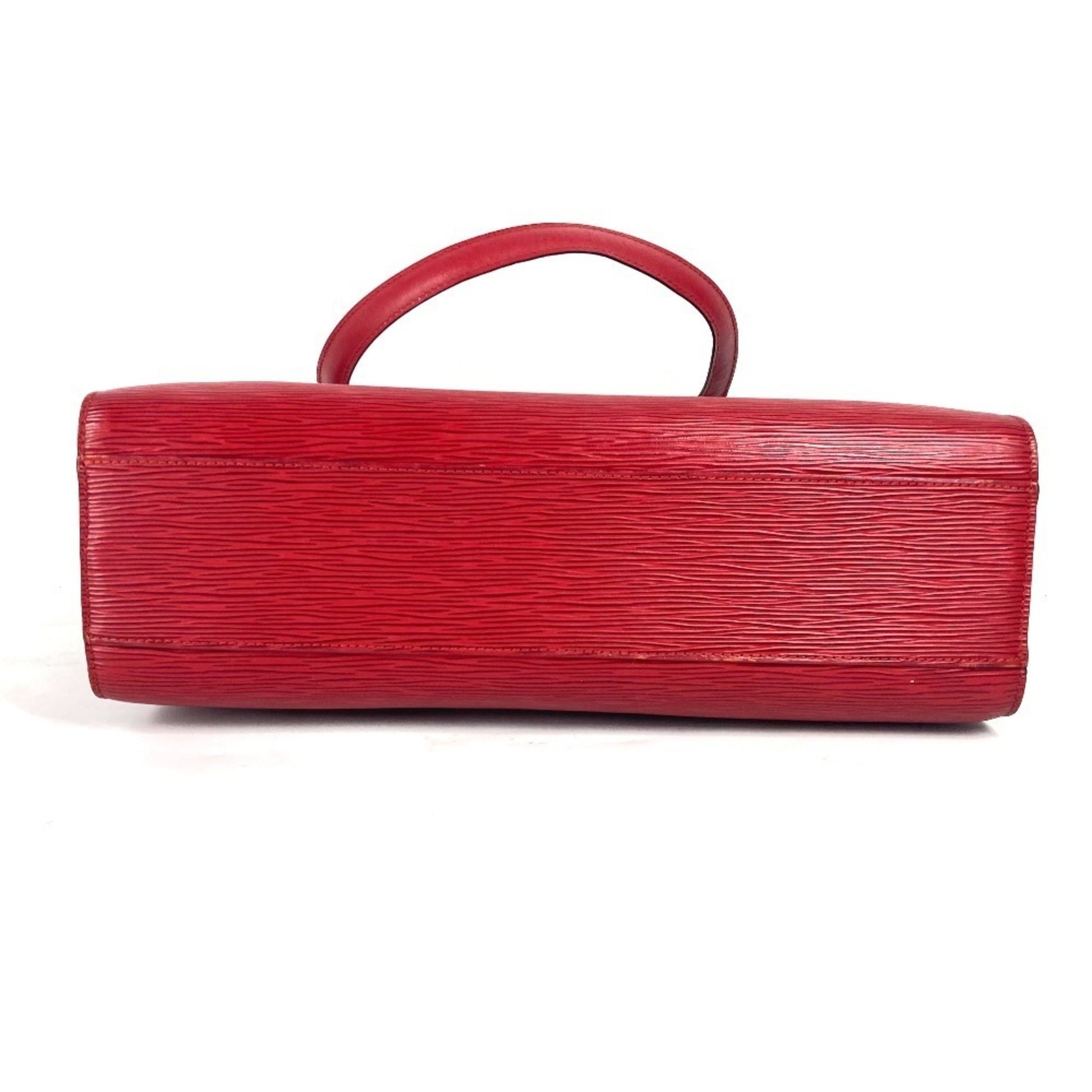 Louis Vuitton Duplex, Red, Leather, shoulder