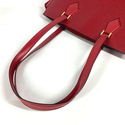 Louis Vuitton Duplex, Red, Leather, shoulder