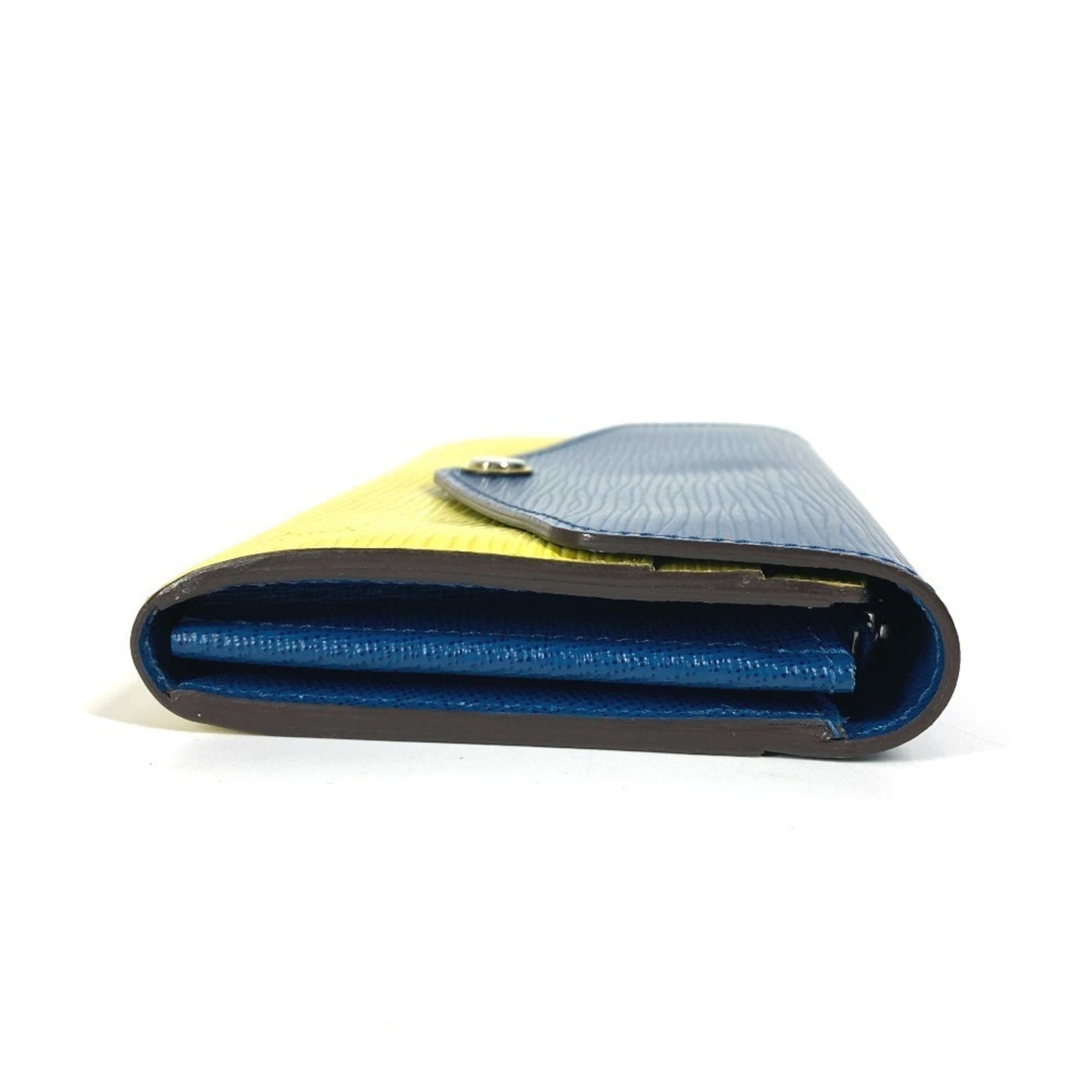 Louis Vuitton Portefeuille Sarah, Navy, Leather, wallet