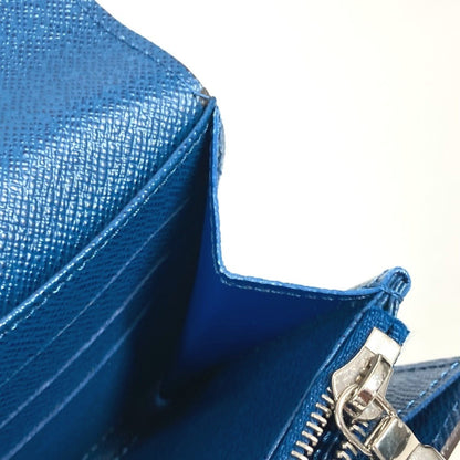 Louis Vuitton Portefeuille Sarah, Navy, Leather, wallet