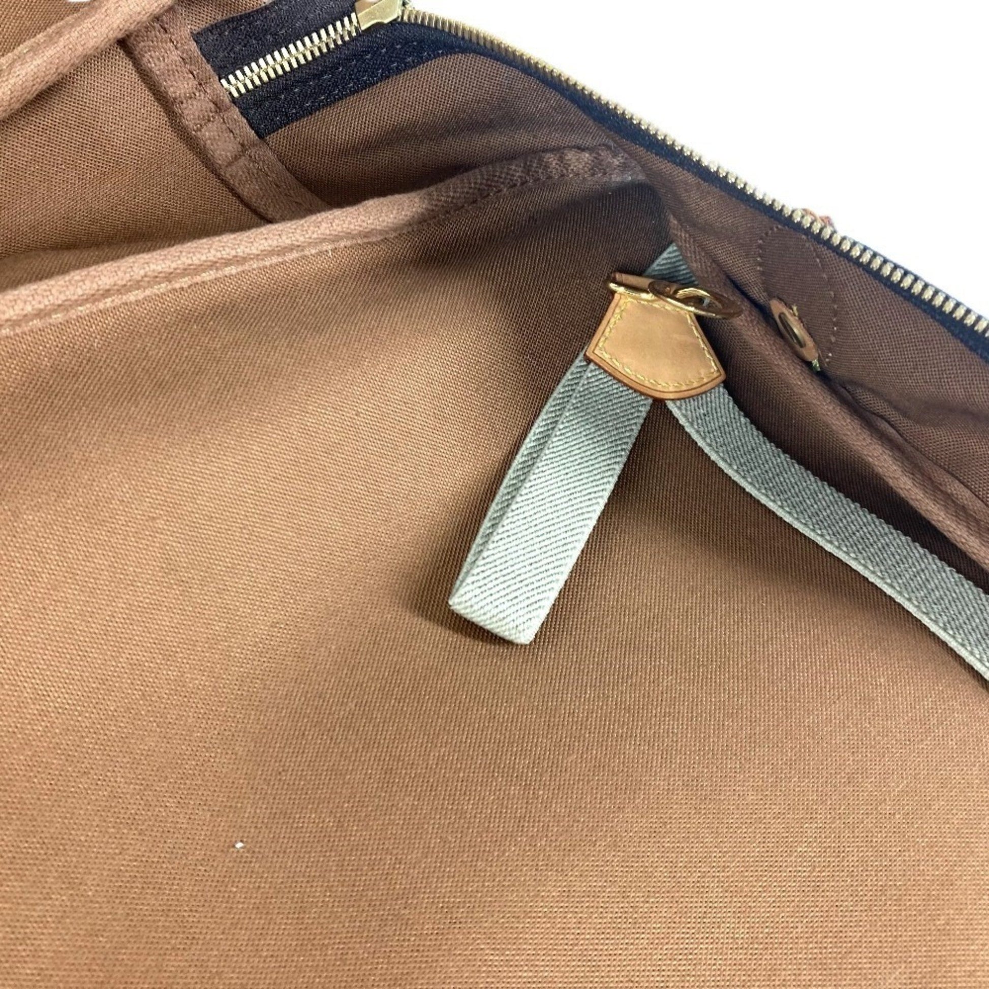 Louis Vuitton Sac Chasse, Brown, Canvas, handbag