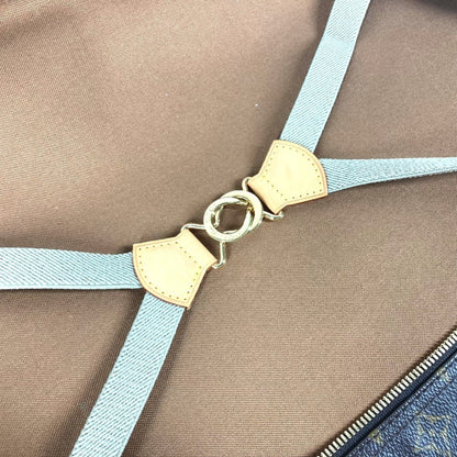 Louis Vuitton Sac Chasse, Brown, Canvas, handbag