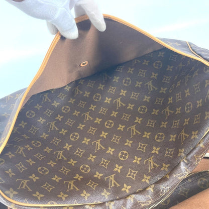 Louis Vuitton Sac Chasse, Brown, Canvas, handbag