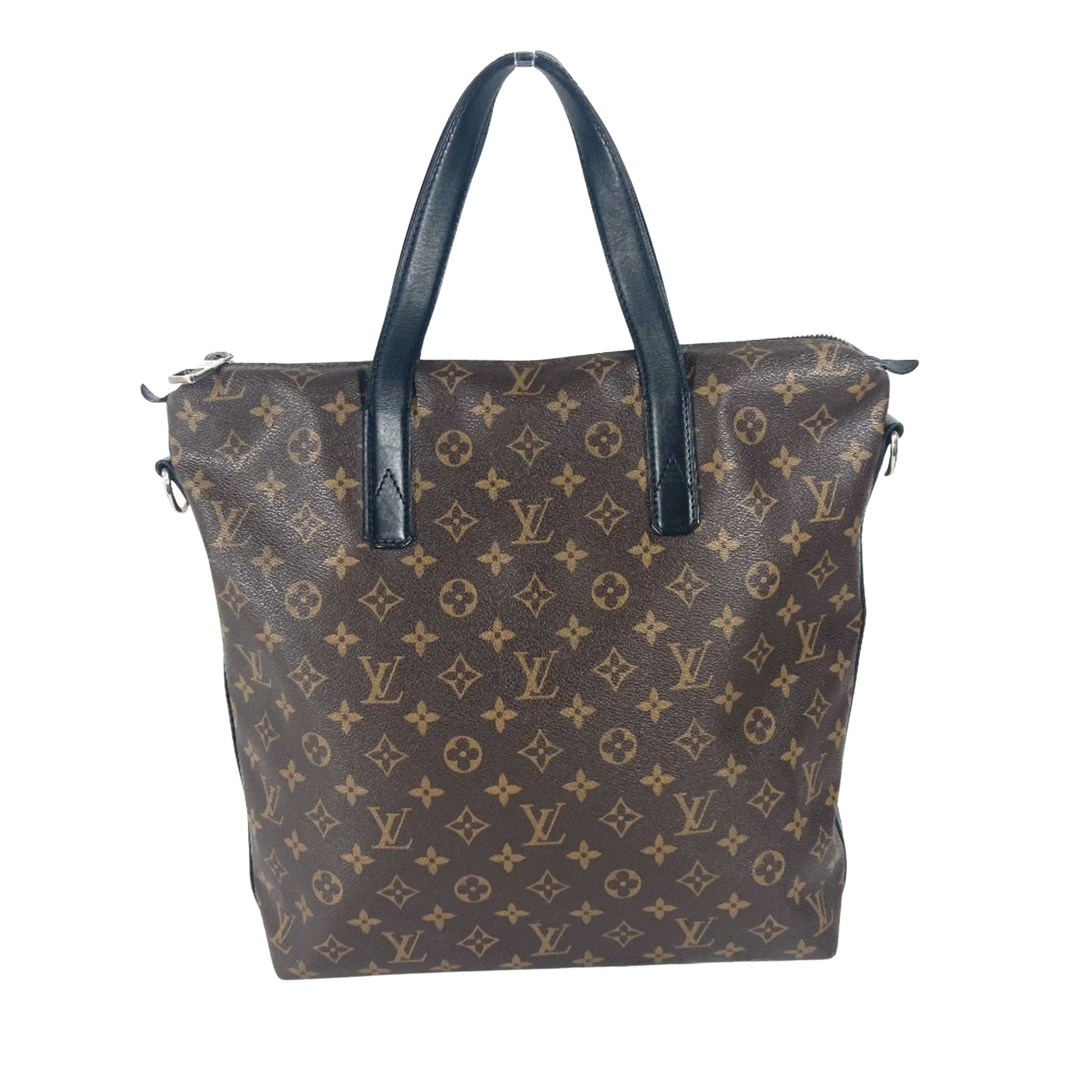 Louis Vuitton Kitan, Brown, Canvas, tote