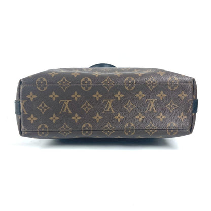 Louis Vuitton Kitan, Brown, Canvas, tote