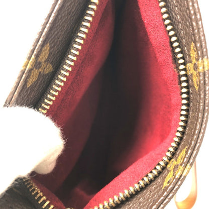 Louis Vuitton Partition, Brown, Canvas, clutch