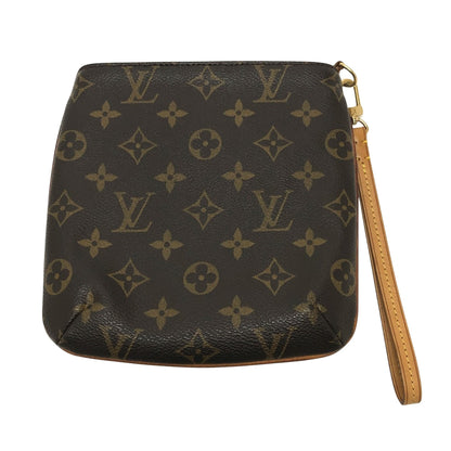 Louis Vuitton Partition, Brown, Canvas, clutch